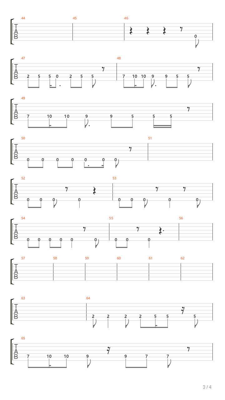 Operation吉他谱
