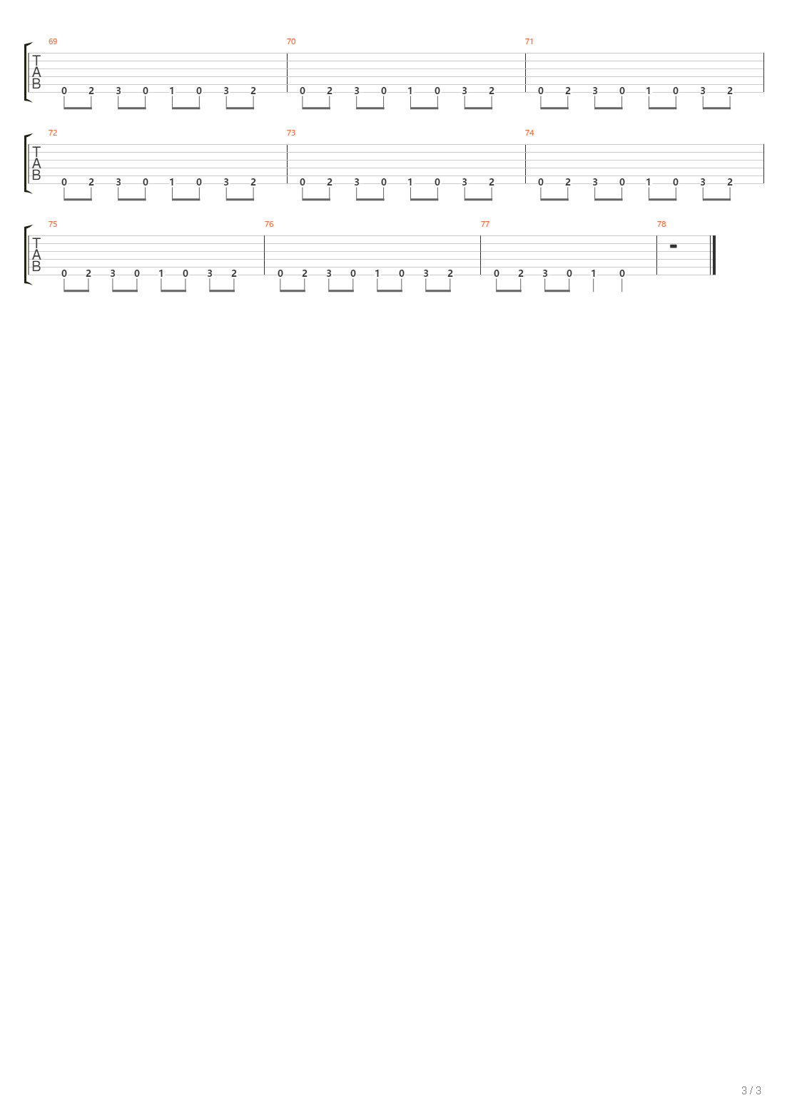 Operation吉他谱