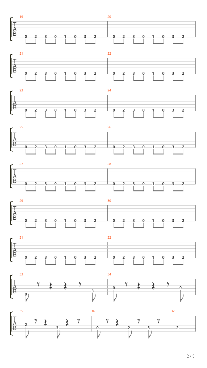 Operation吉他谱