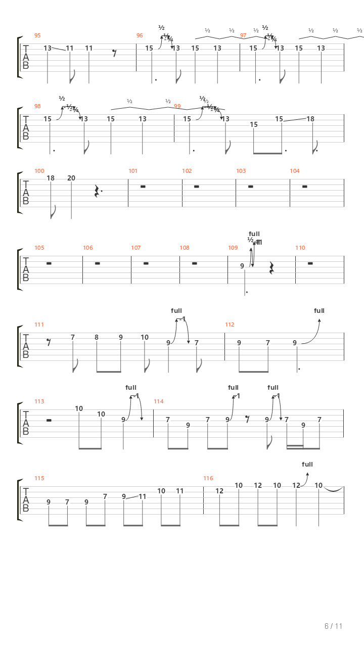 Zenith吉他谱
