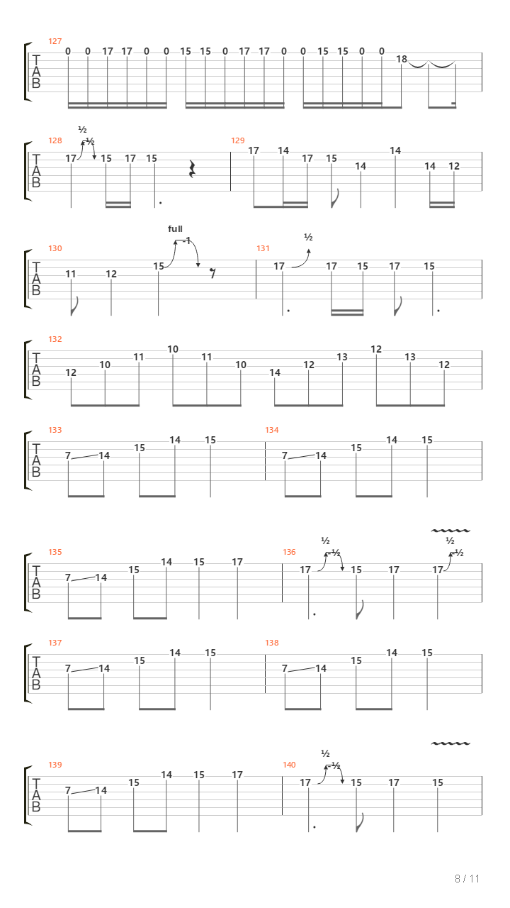 Zenith吉他谱