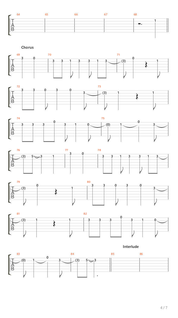 Berhenti Melangkah吉他谱