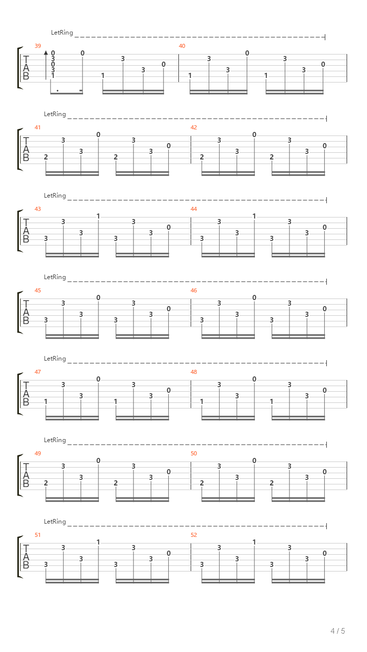 Eastbound Train吉他谱