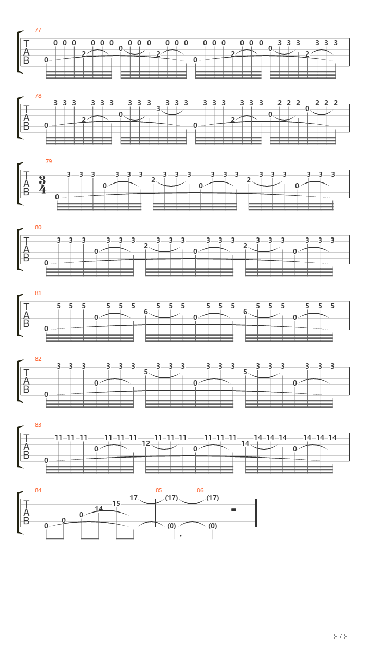 Opus 22吉他谱