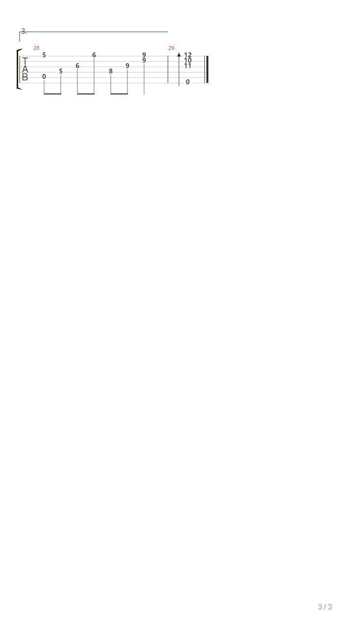 Santa Cruz吉他谱