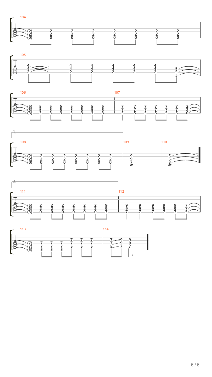 Abrazame吉他谱