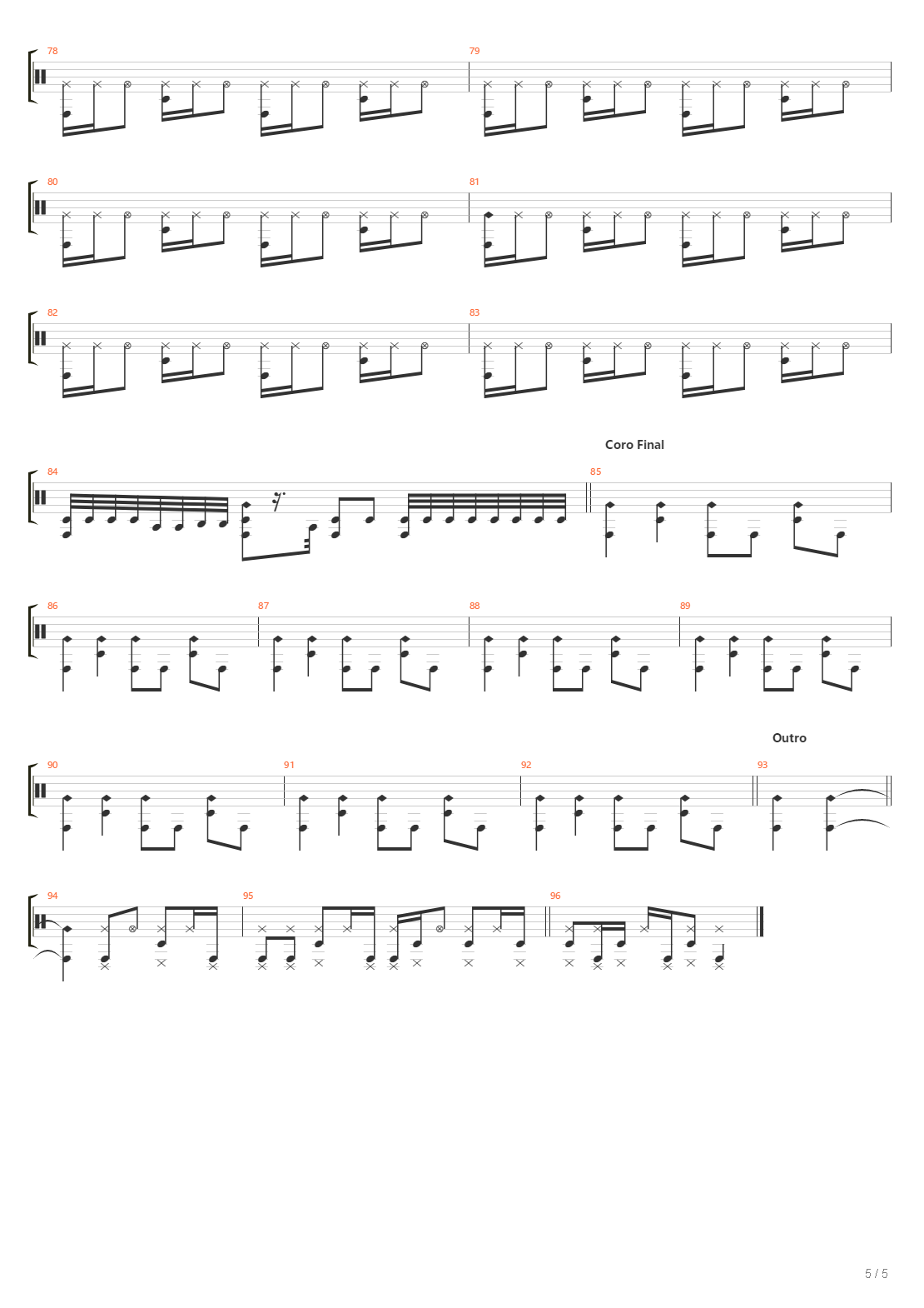 Dejalo吉他谱