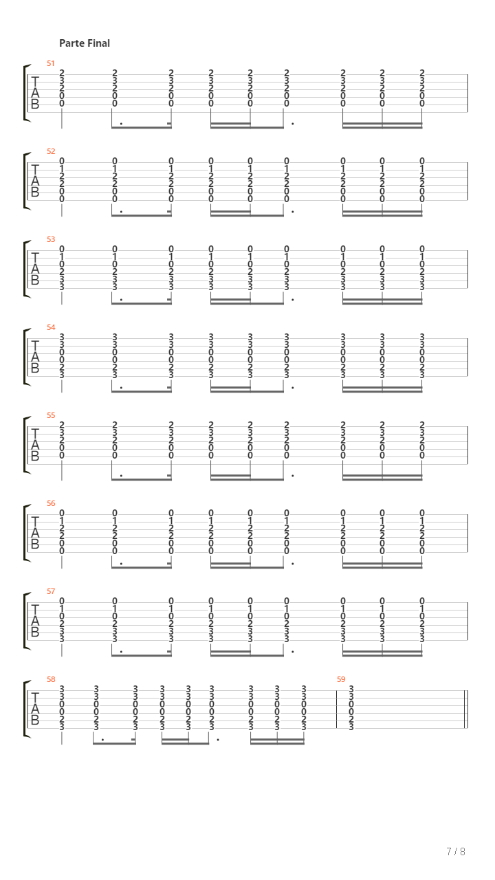 Quedate吉他谱