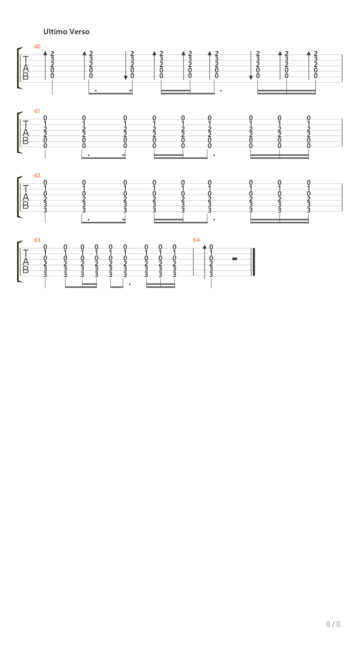 Quedate吉他谱