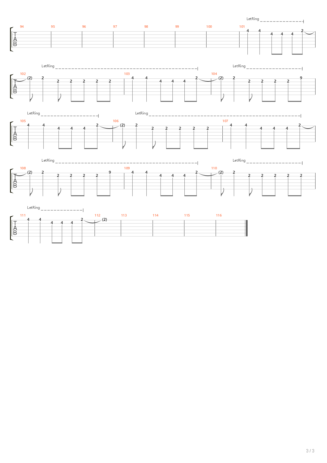 Te吉他谱