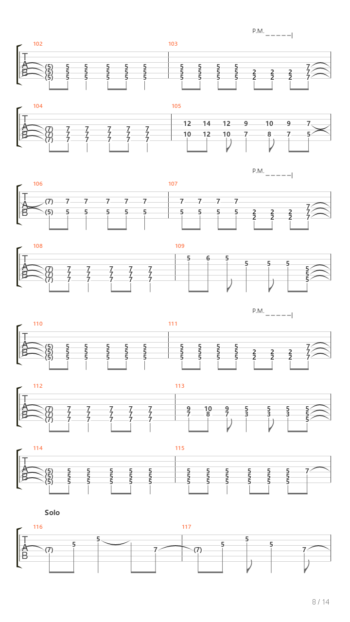Queda Livre吉他谱