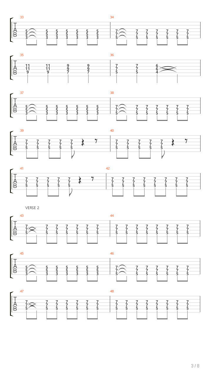 2100吉他谱
