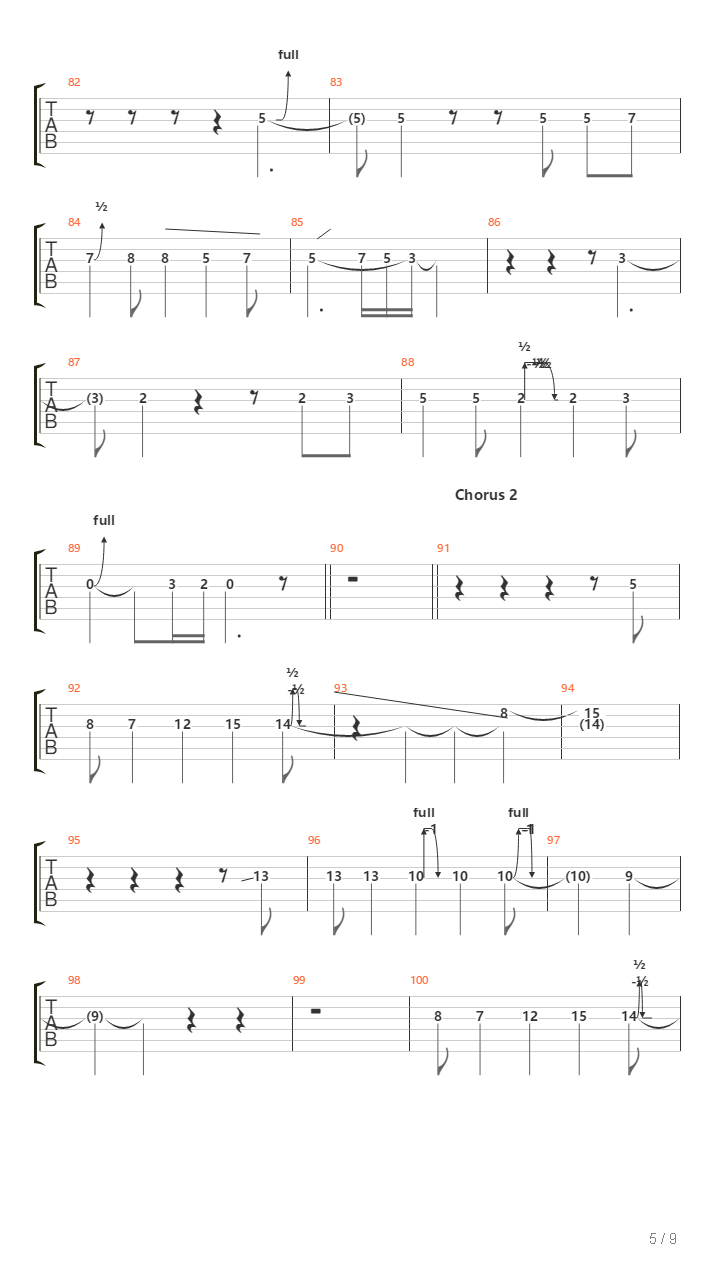 Arjuna吉他谱