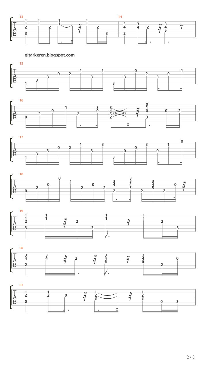 Cintakan Membawamu Kembali吉他谱