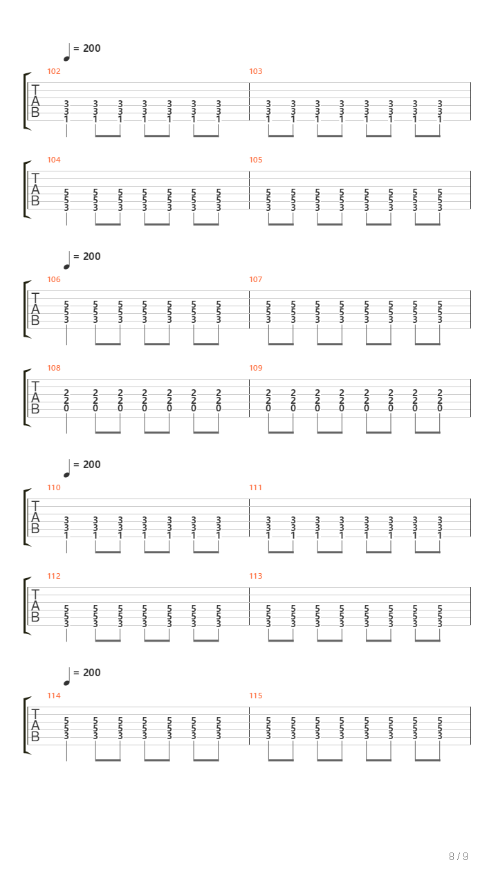 Tema De Adrian吉他谱