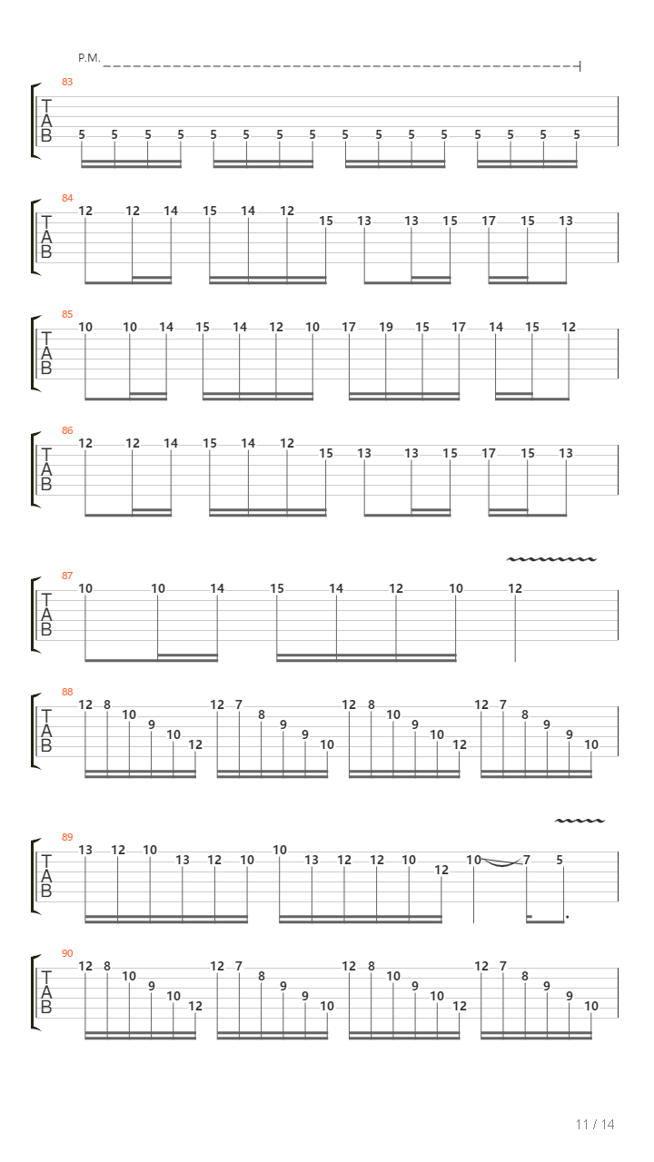 And The Dark Valley Burns吉他谱