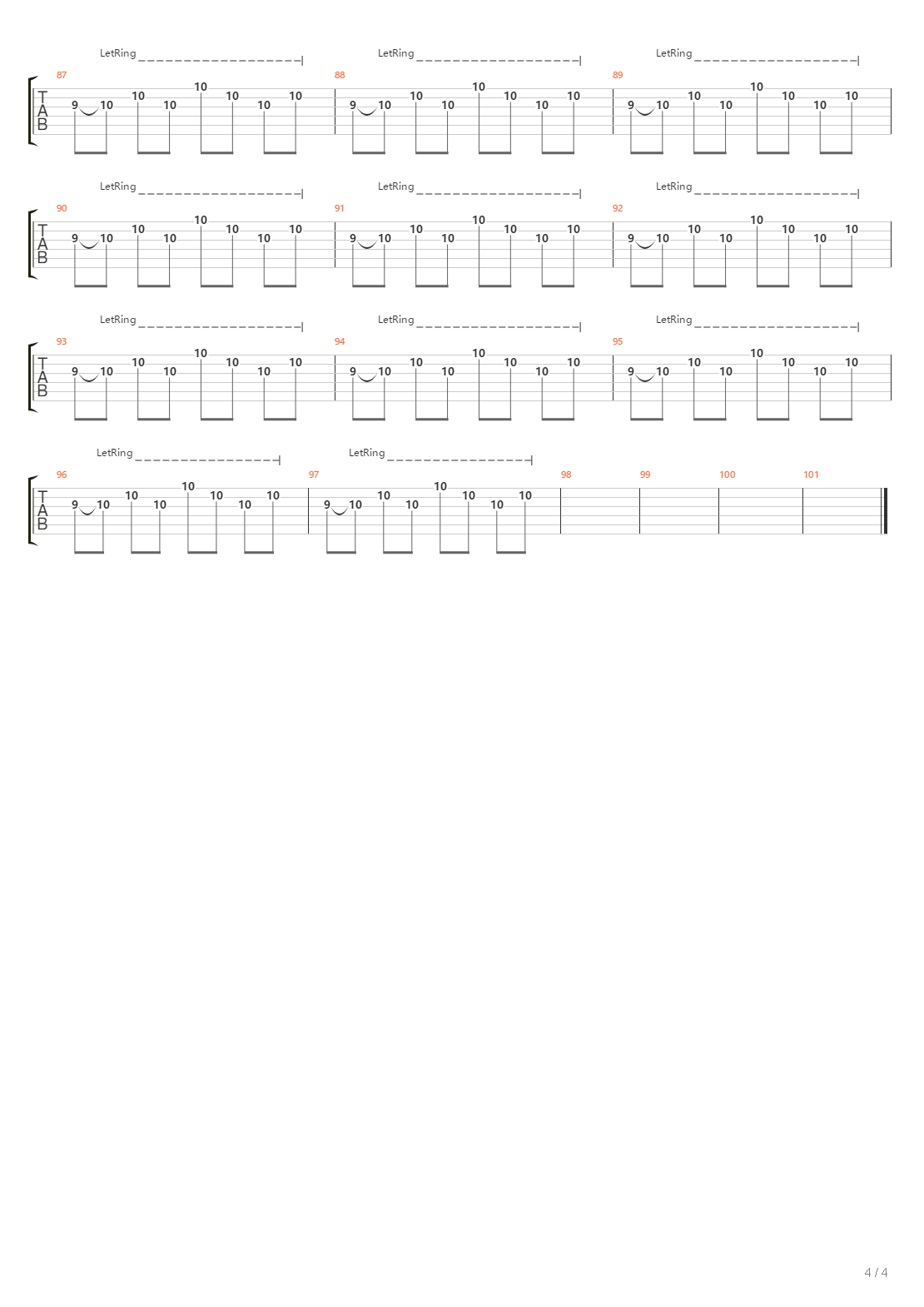 Effigy吉他谱