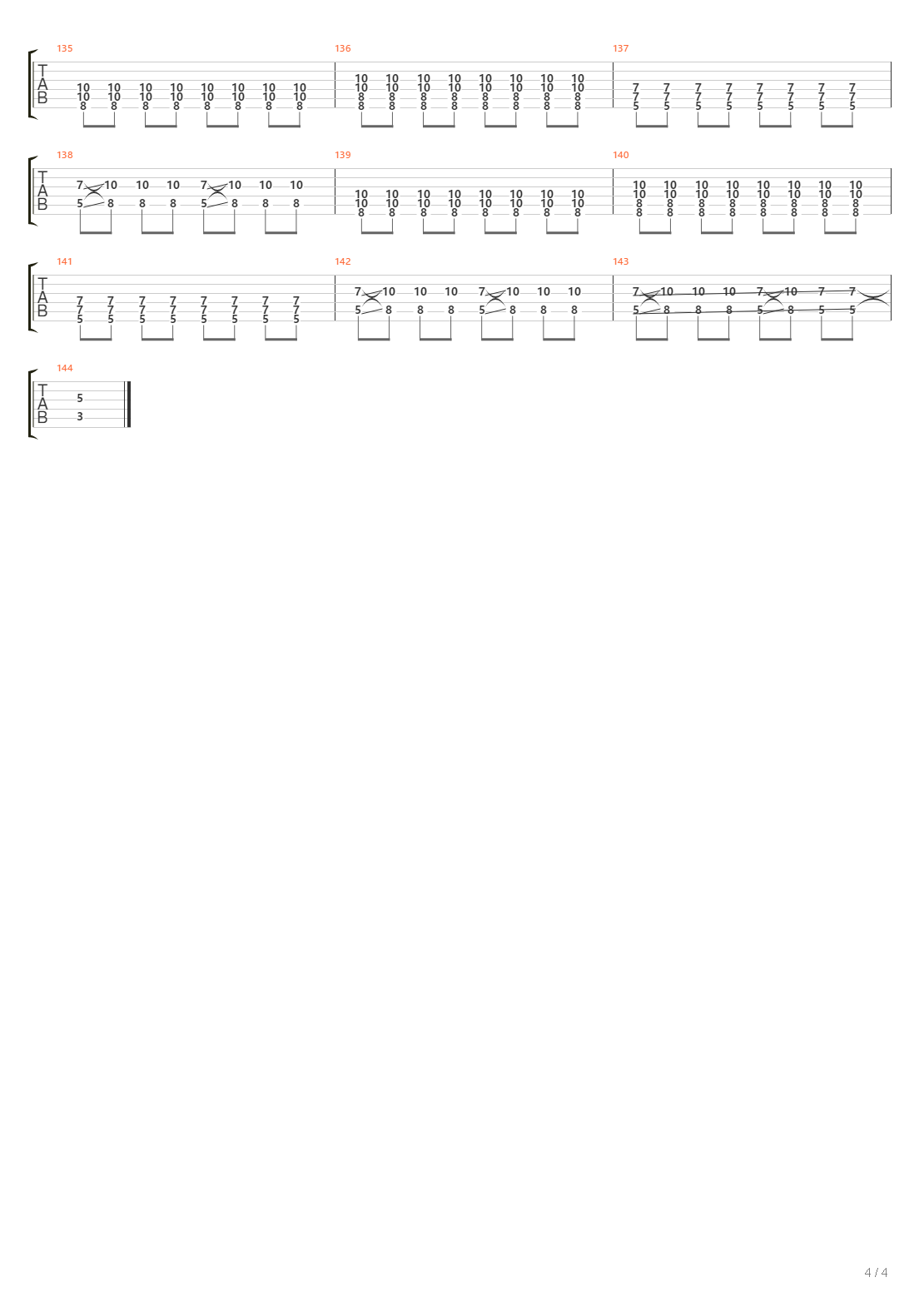 Stereo Fire吉他谱