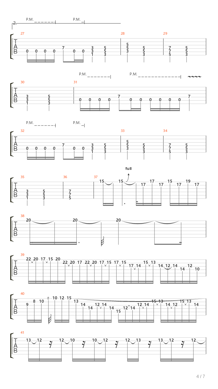 A Kor吉他谱