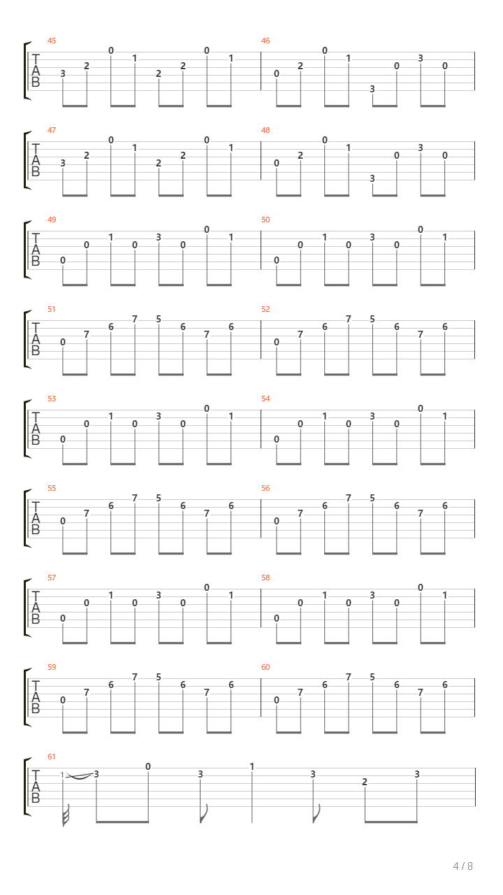 Melankolia吉他谱