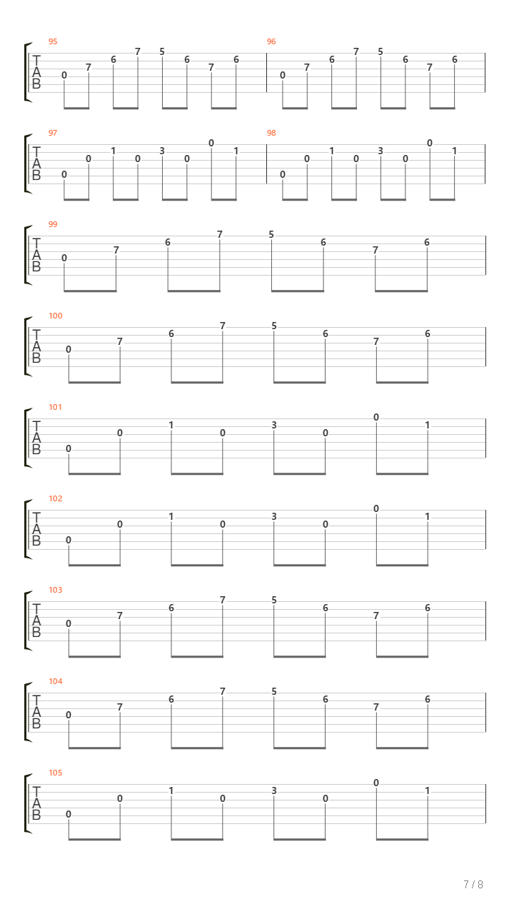 Melankolia吉他谱