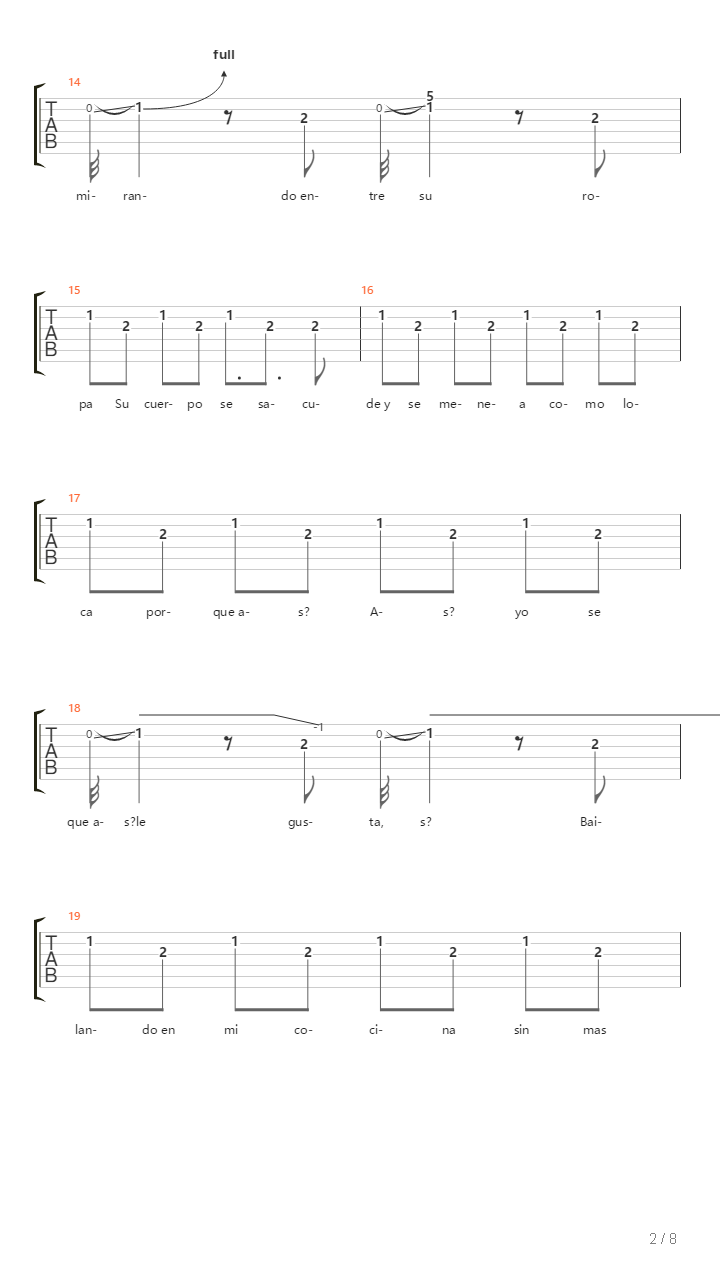 Asi吉他谱