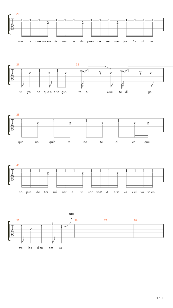 Asi吉他谱