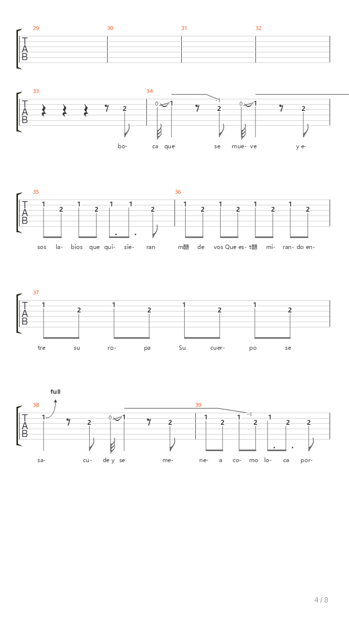 Asi吉他谱