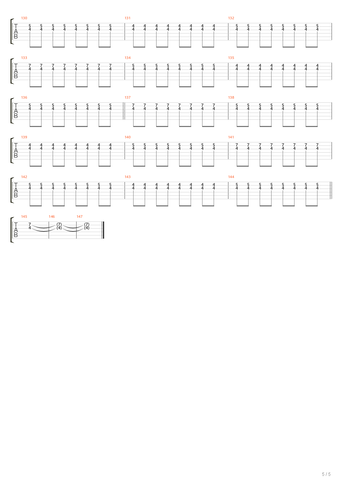 Locomotora吉他谱