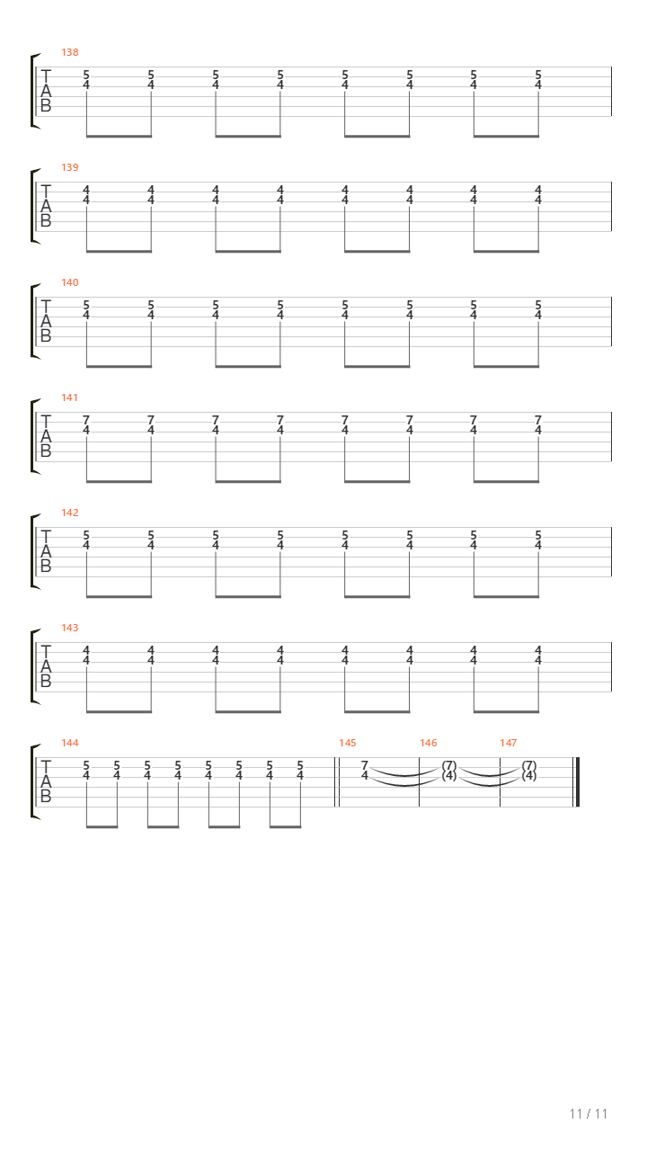 Locomotora吉他谱