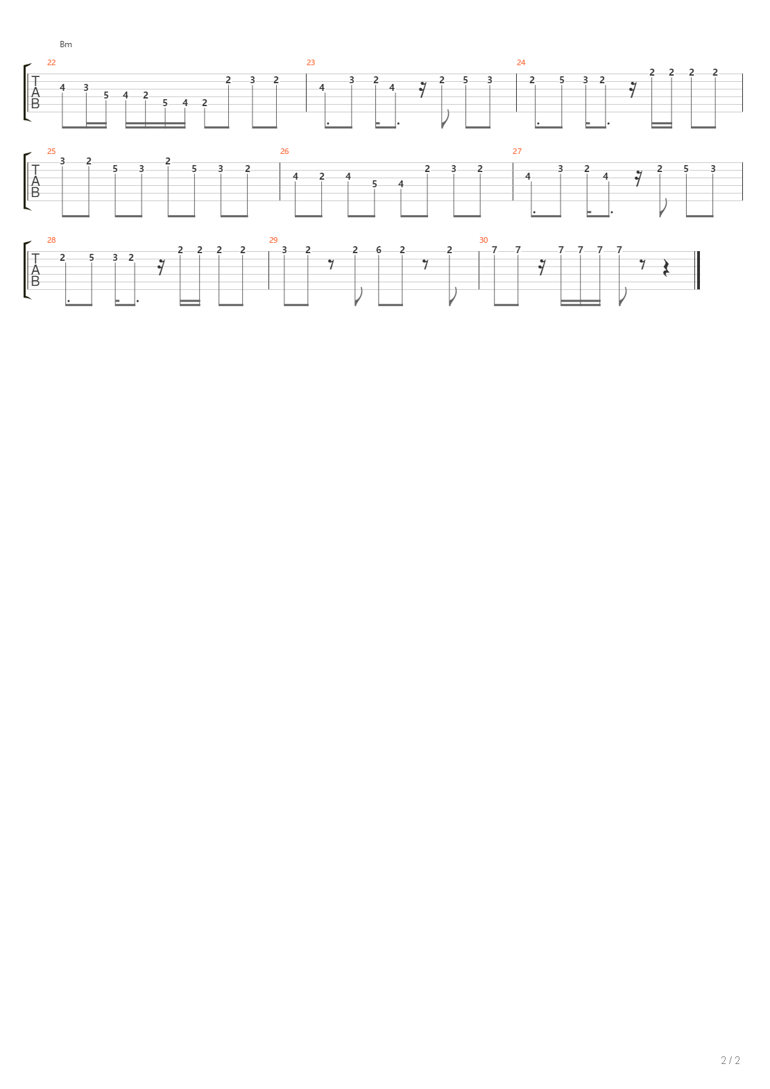 Ma Djitiniche吉他谱