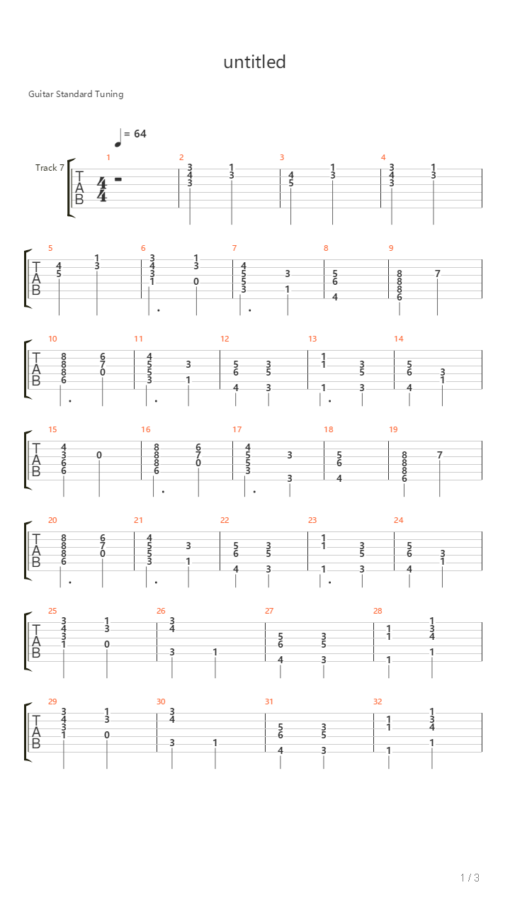 Valeria吉他谱