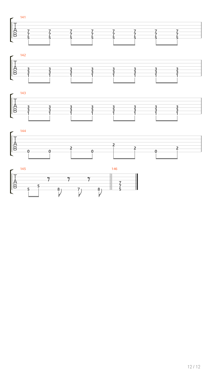 Breaking The Silence吉他谱