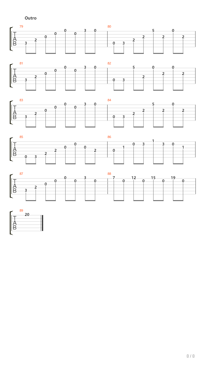 Elemento吉他谱