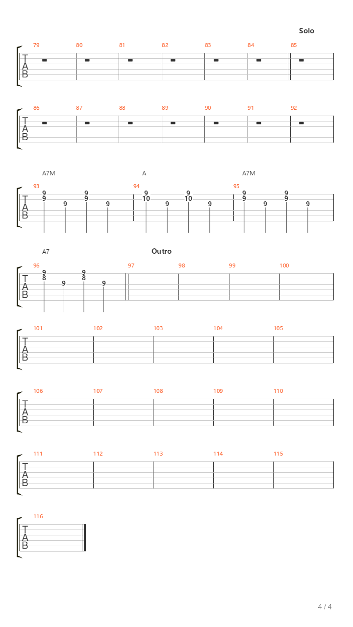 La Duda吉他谱