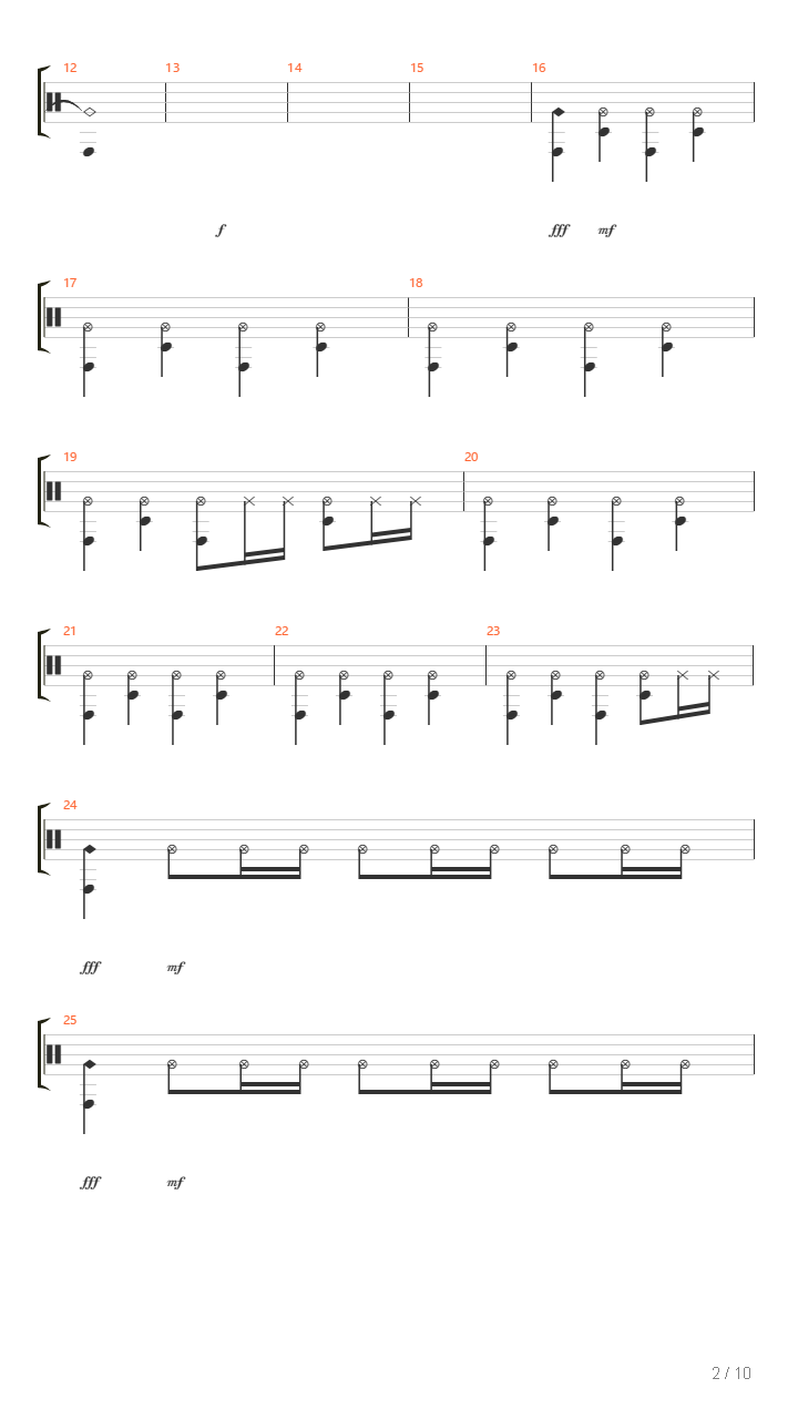 Sanguijuela吉他谱