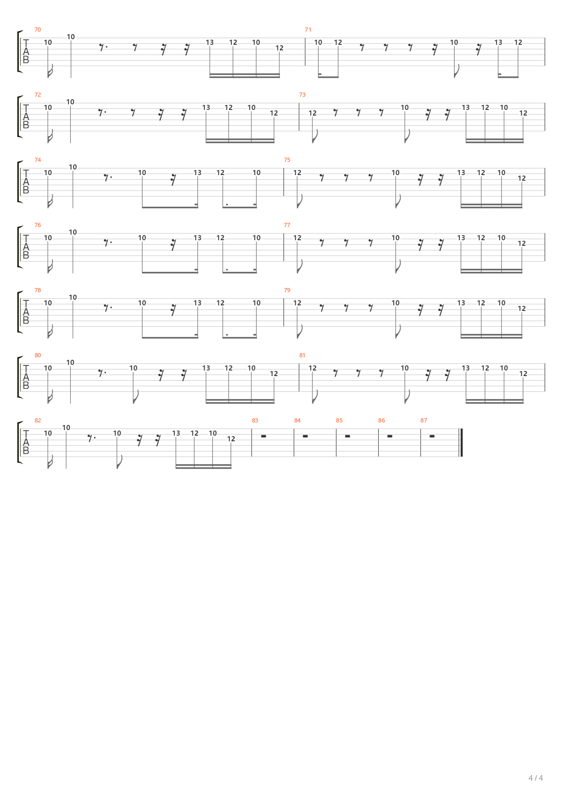 Ancre A Ton Port吉他谱