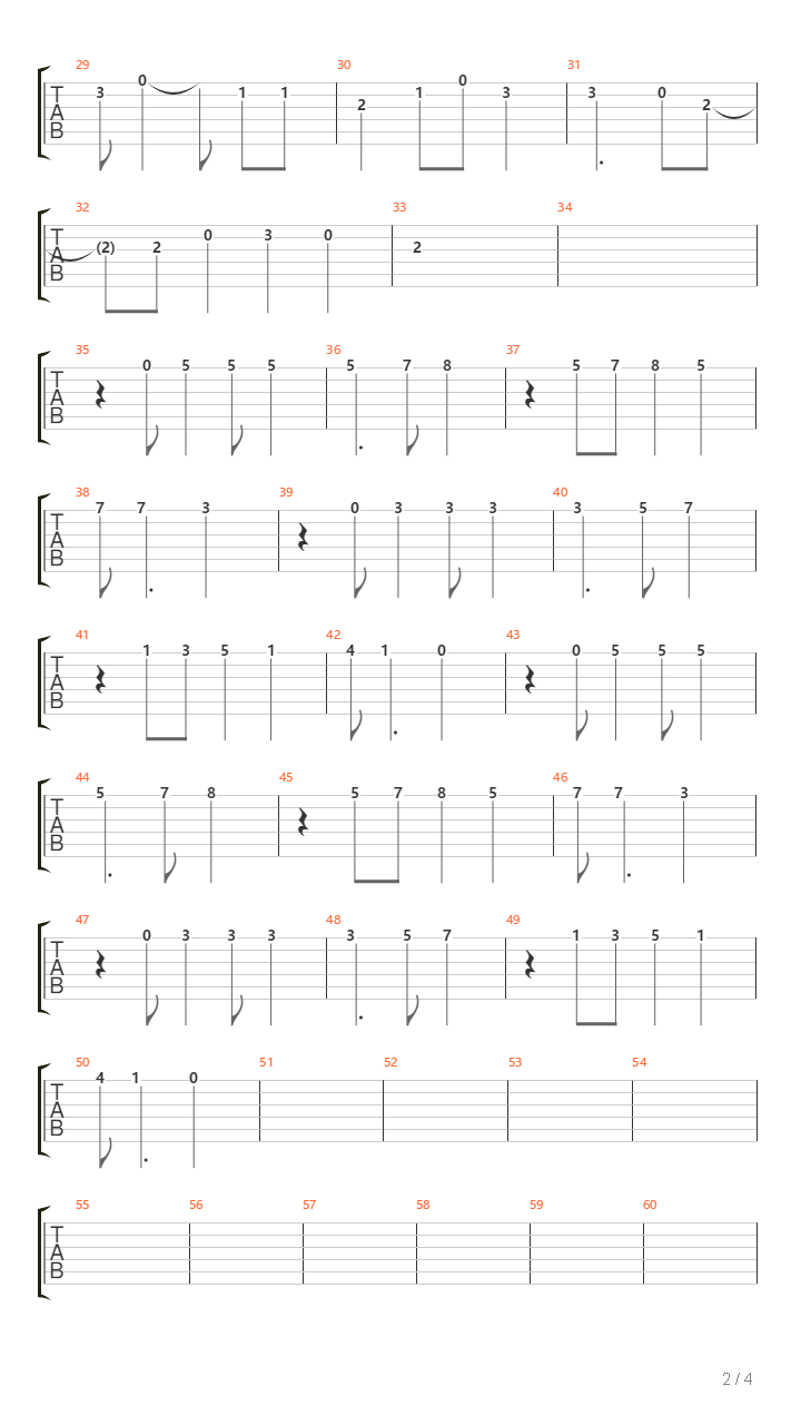Del Asireh吉他谱