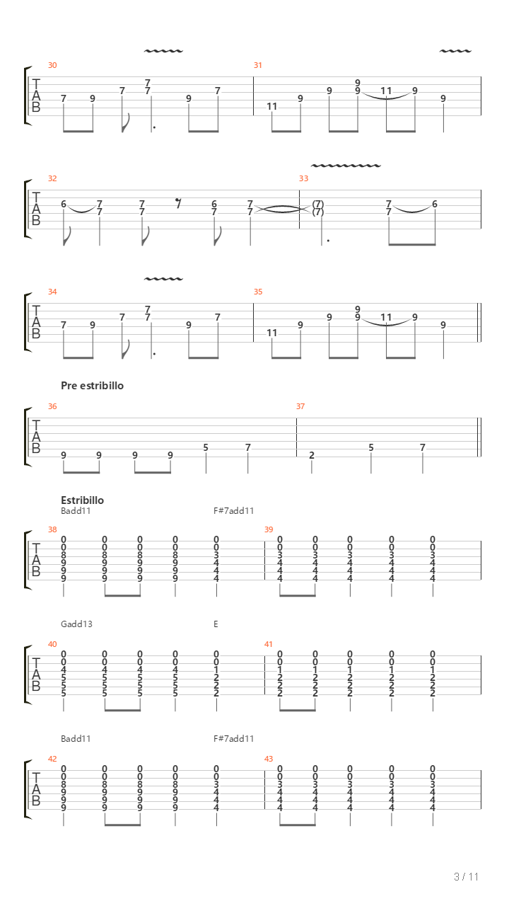 Eco吉他谱