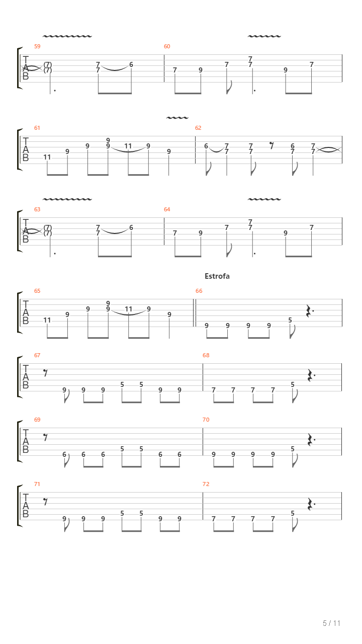 Eco吉他谱