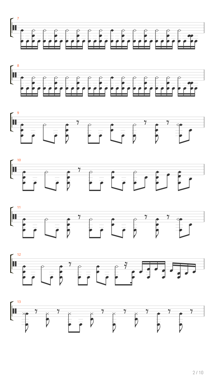 Heroland吉他谱