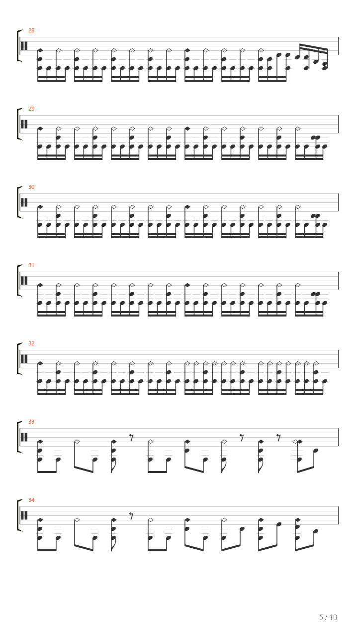 Heroland吉他谱