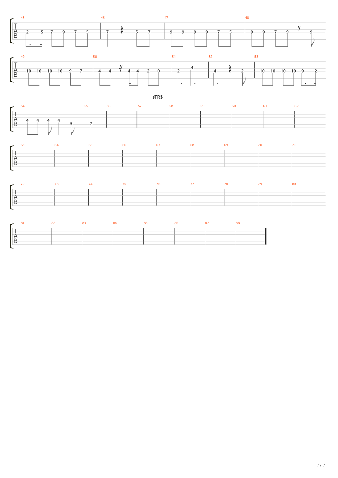 Die Leiche吉他谱