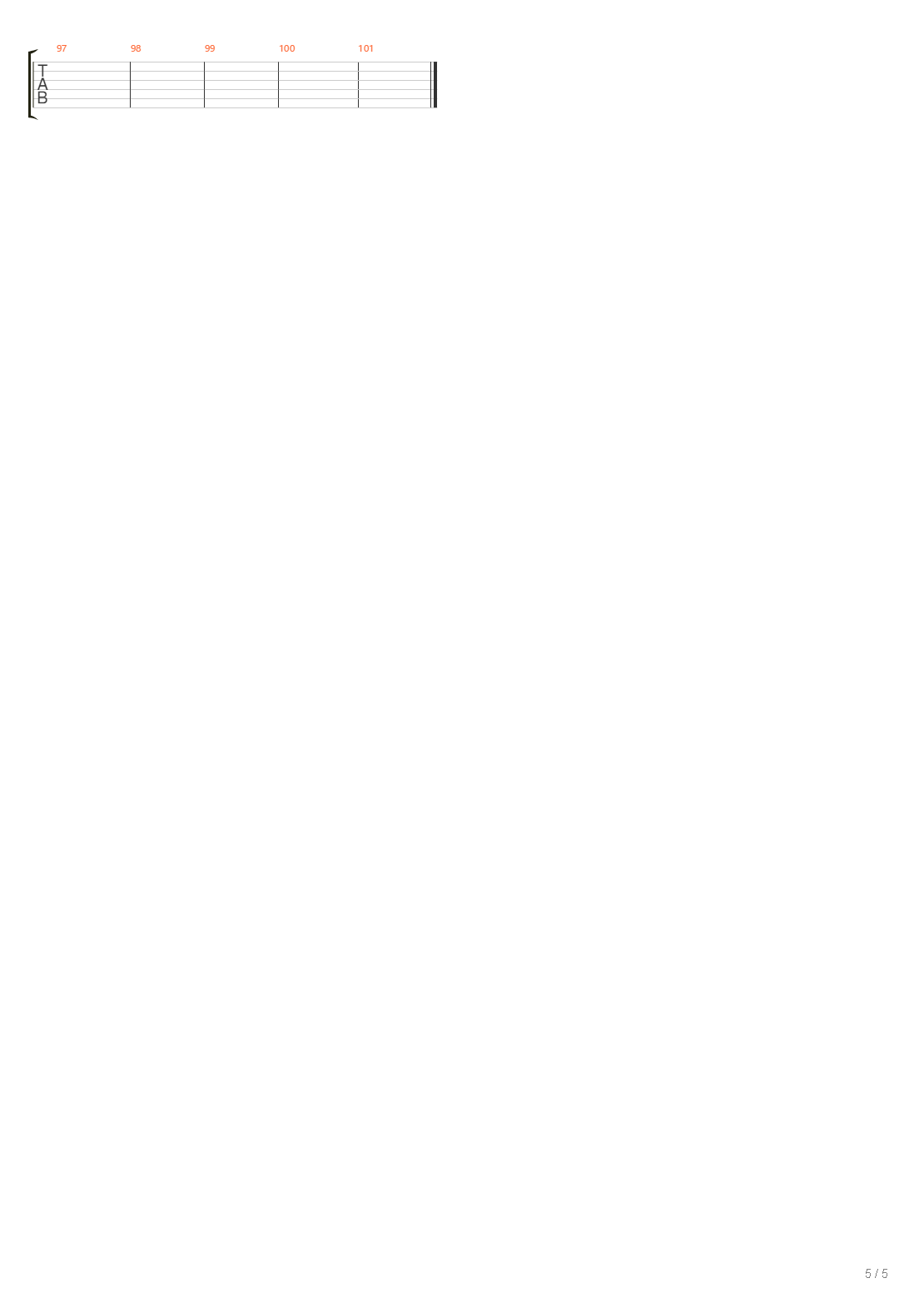 Ok吉他谱