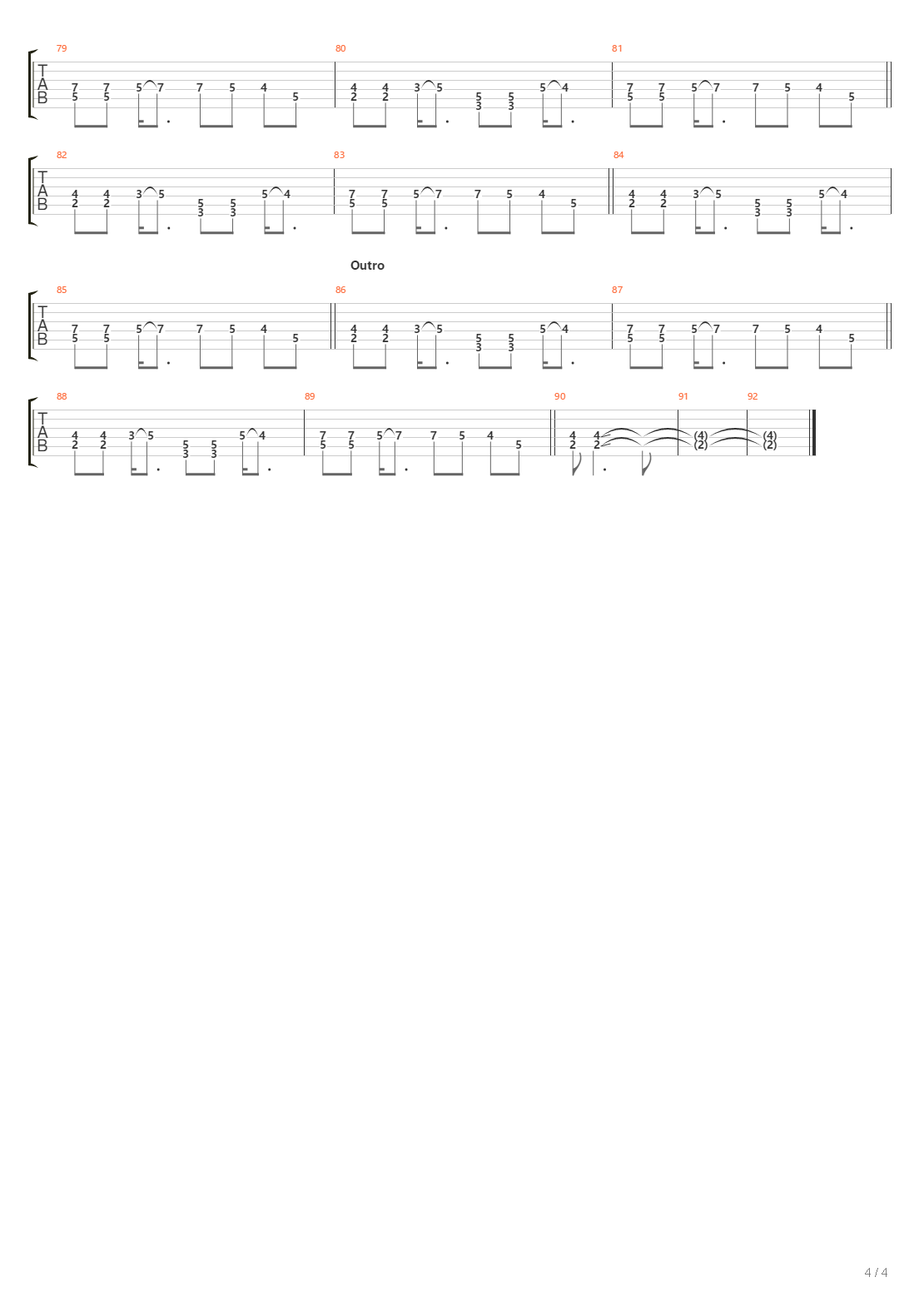 Petze吉他谱