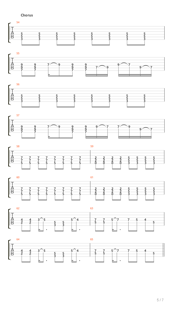 Petze吉他谱