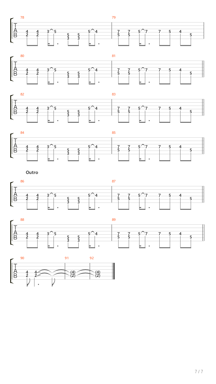 Petze吉他谱