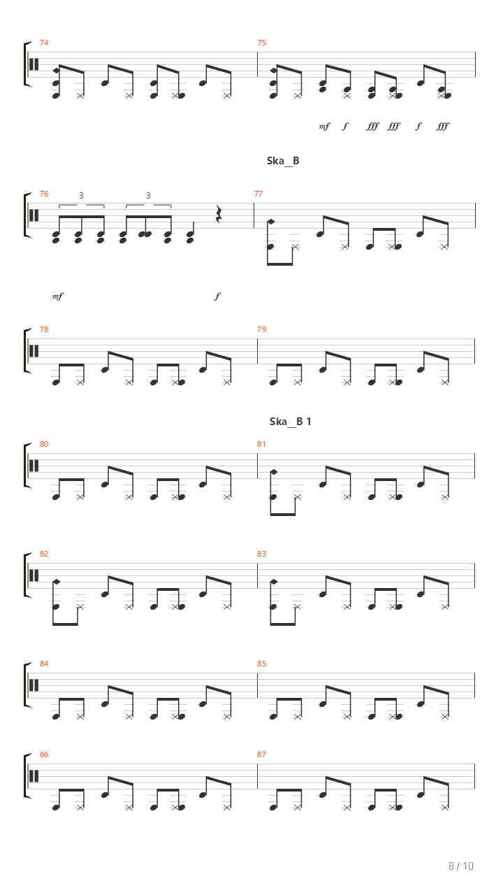 Und Die Gitarre War Noch Warm吉他谱