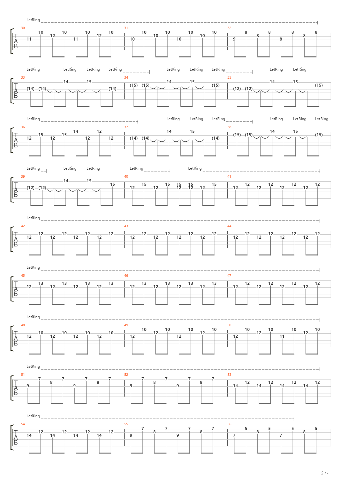Vasbeslote Korporasie Deel 2吉他谱