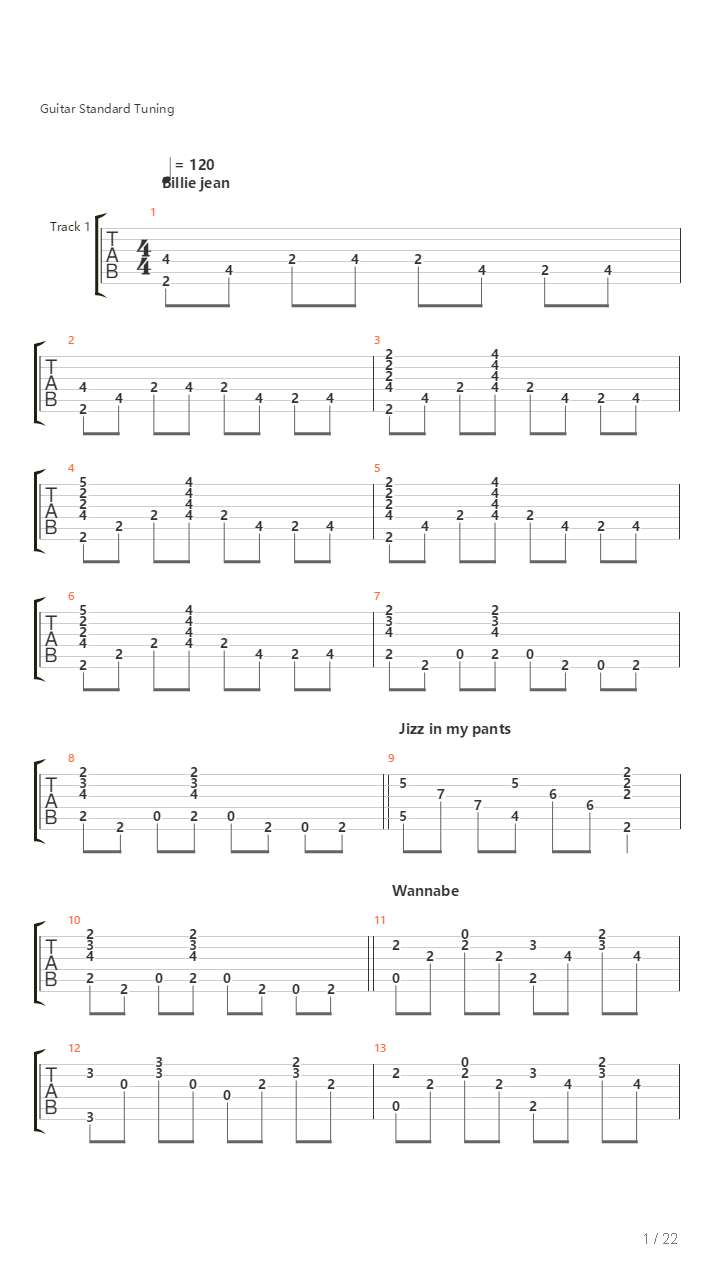 32 Songs In 8 Minutes吉他谱